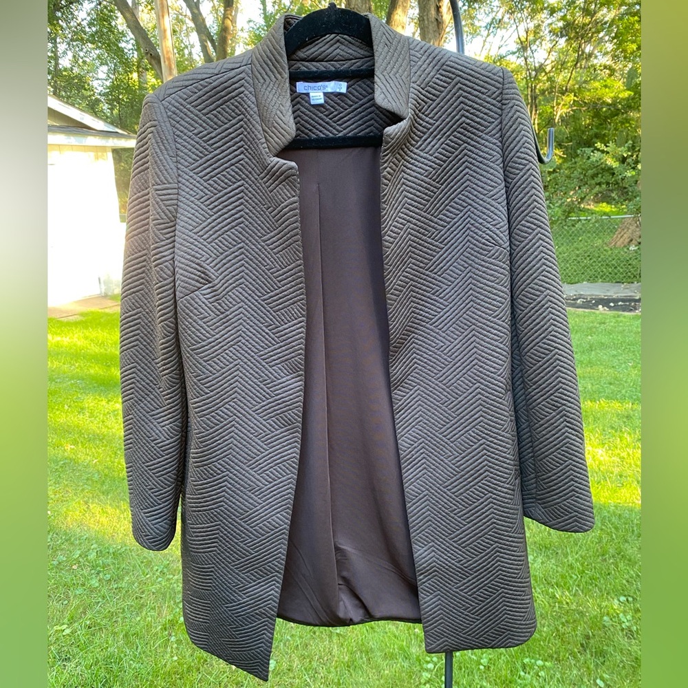 Chicos Brown Jacket - image 3